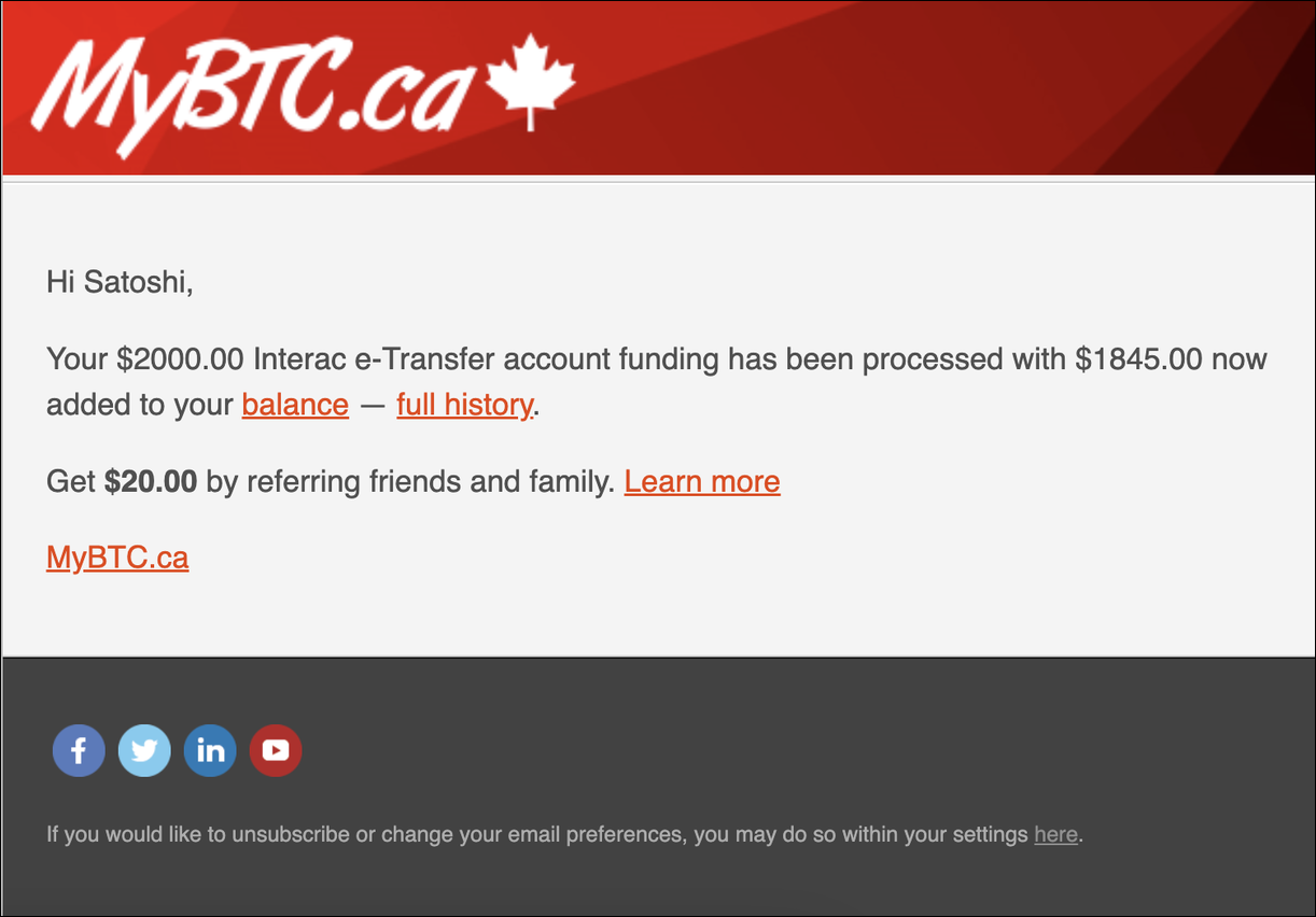 Beaver Bitcoin adds non-custodial Smash Buys via Interac E-Transfer up to  10,000 CAD : r/BitcoinCA